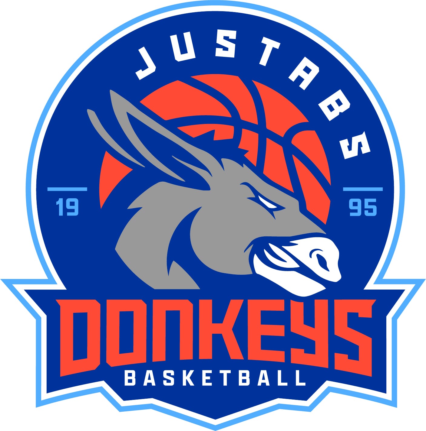 Logo Justabs Donkeys Basketball